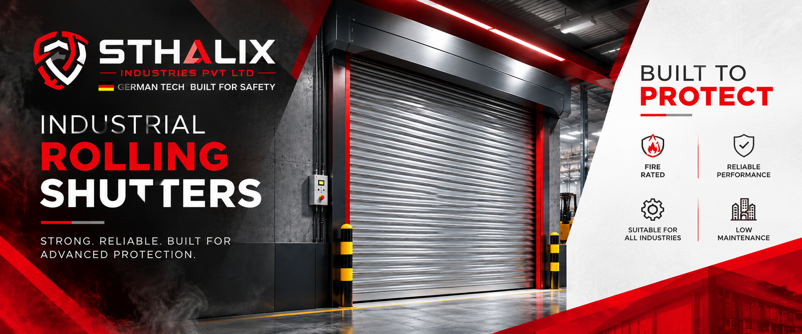 Sthalix industrial door showcase